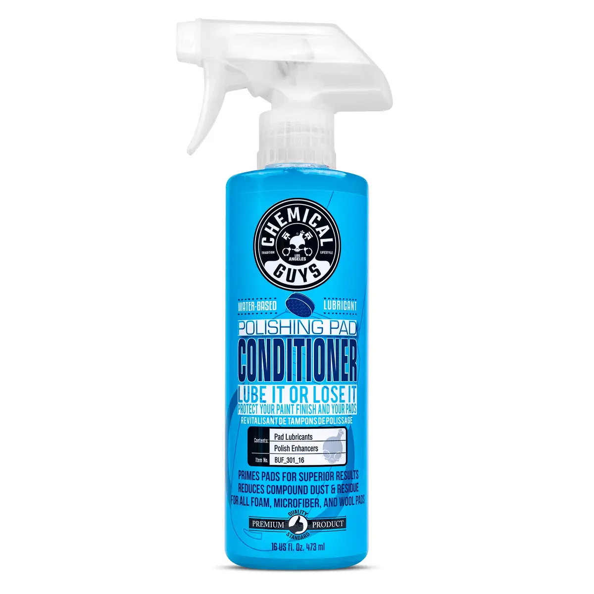 Chemical Guys Polishing & Buffing Pad Conditioner & Primer Spray 16 fl. Oz | Even Application for Car & Surface Prep - main product image