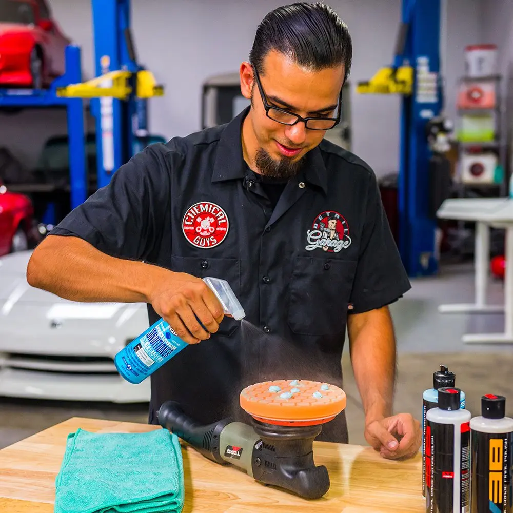 Chemical Guys Polishing & Buffing Pad Conditioner & Primer Spray 16 fl. Oz | Even Application for Car & Surface Prep - view 5