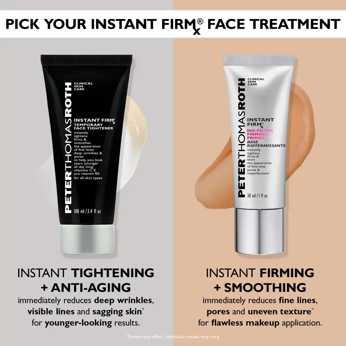 Peter Thomas Roth Instant FIRMx® Temporary Face Tightener Serum 100ml (3.4 fl oz) | Minimizes Wrinkles & Pores Instantly - view 6
