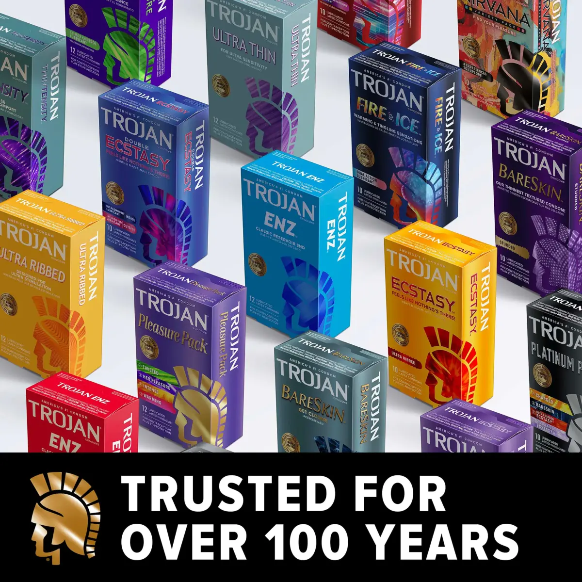 TROJAN Lubricated Magnum XL Large Size Condoms 12 Count | Extra Large Fit for Comfort & Protection - view 6