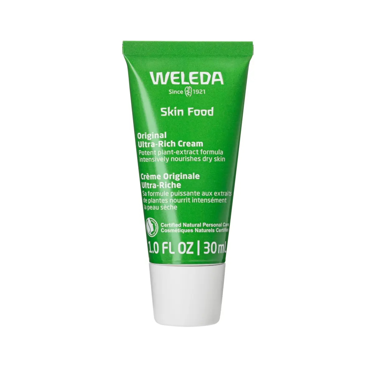 Weleda Skin Food Original Ultra-Rich Body Cream 30ml (1 Fl Oz) | Dermatologically Tested Moisturizer for Dry Skin - main product image