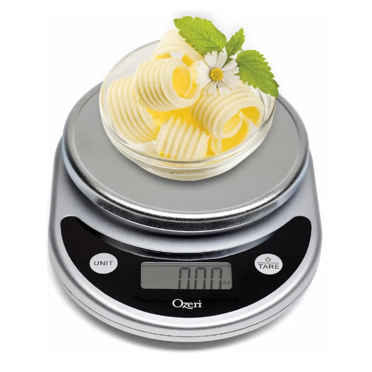 Ozeri Pronto Kitchen and Food Scale with Variable Graduation Technology® 6000g (13.2 lb) | Precision Weighing for Baking and Nutrition - view 5