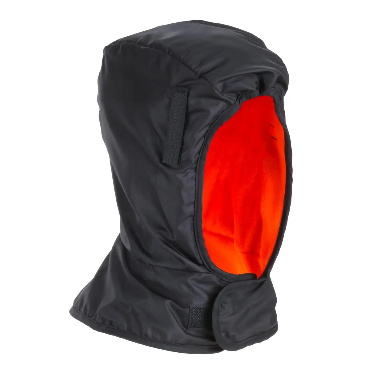 Ergodyne Shoulder Length Hard Hat Liner Black | Water-Resistant, Fleece, One Size US - main product image