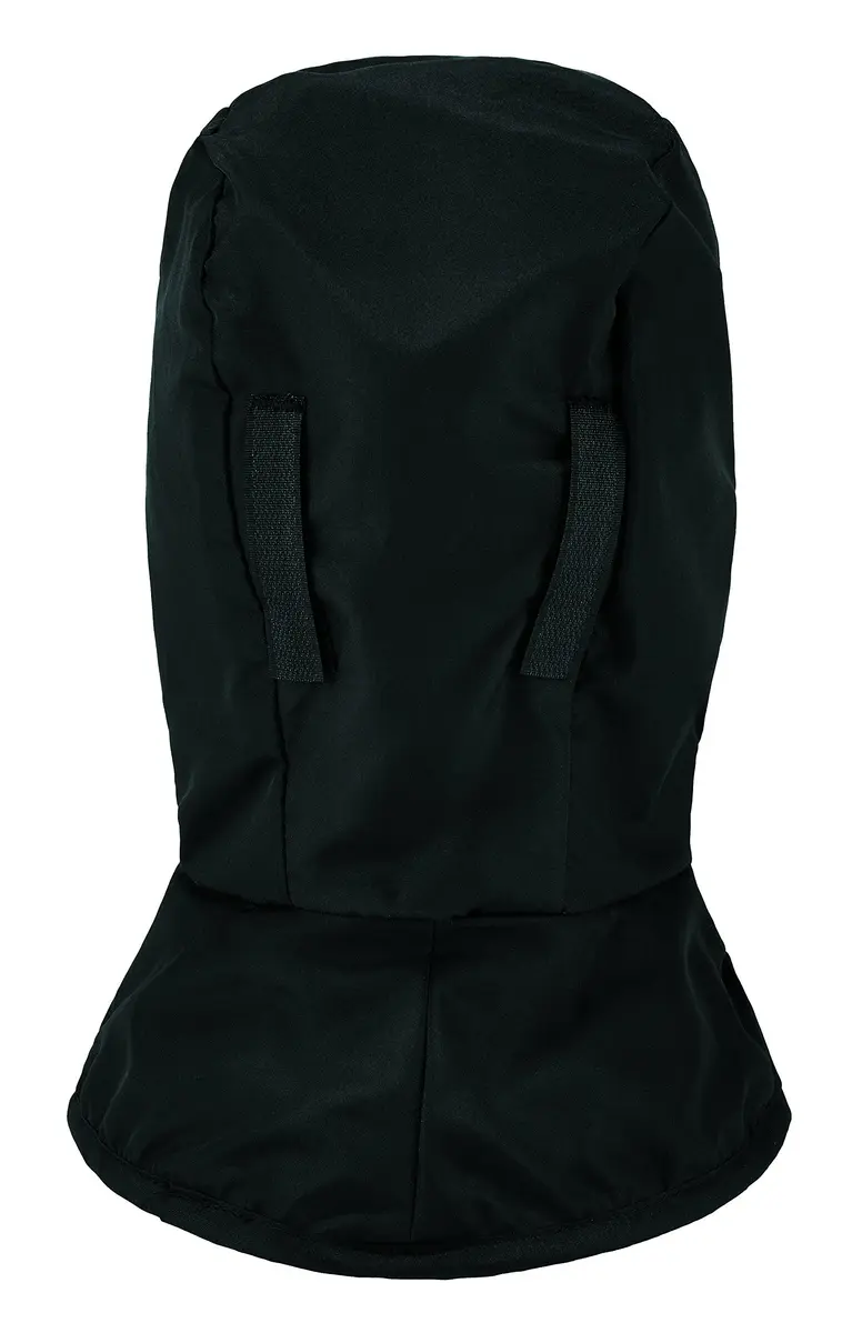 Ergodyne Shoulder Length Hard Hat Liner Black | Water-Resistant, Fleece, One Size US - view 4