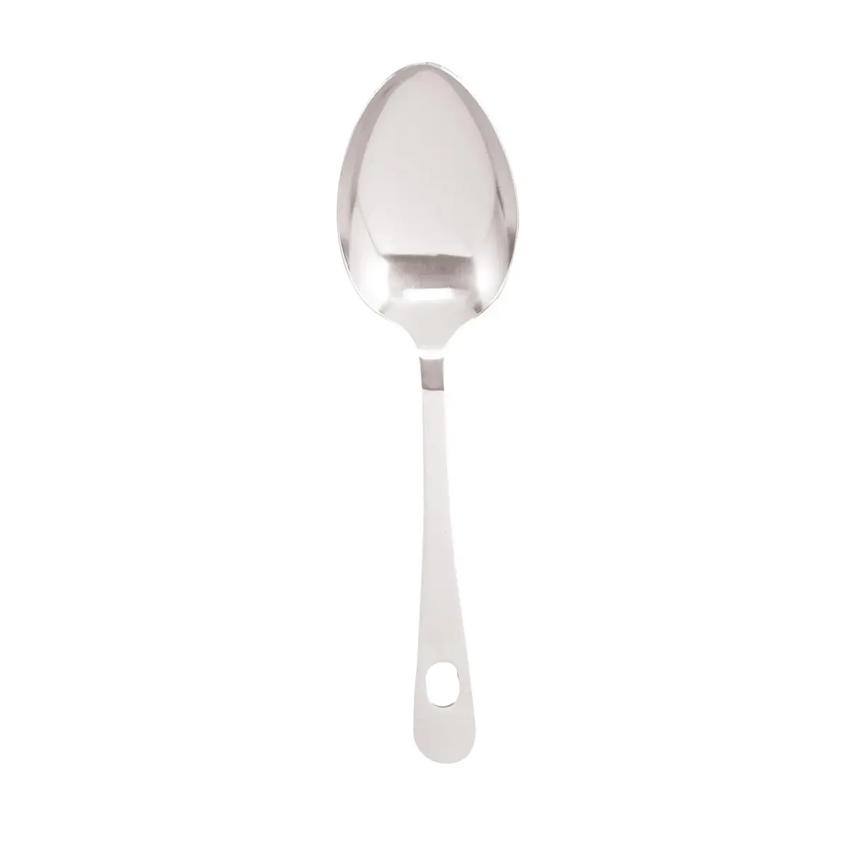 HIC Kitchen Solid Serving Spoon, Japanese Stainless Steel, 24 cm (9.6 inches) | Authentic Import for Indian Kitchens - main product image