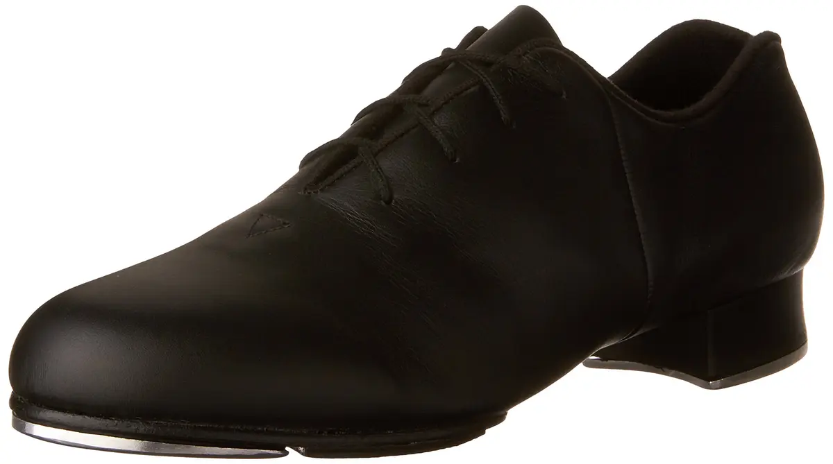 Bloch Women's Tap-flex Dance Shoes, Black, US 10 | Full Leather Split Sole for Tap & Ballet - main product image