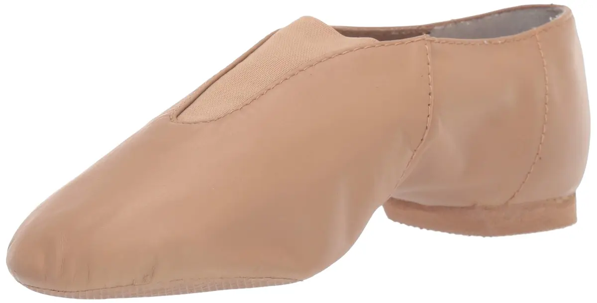 Bloch Super Jazz Leather Split Sole Jazz Shoe (Size 10, Tan) | Flexible, Supportive & Durable for Women - main product image