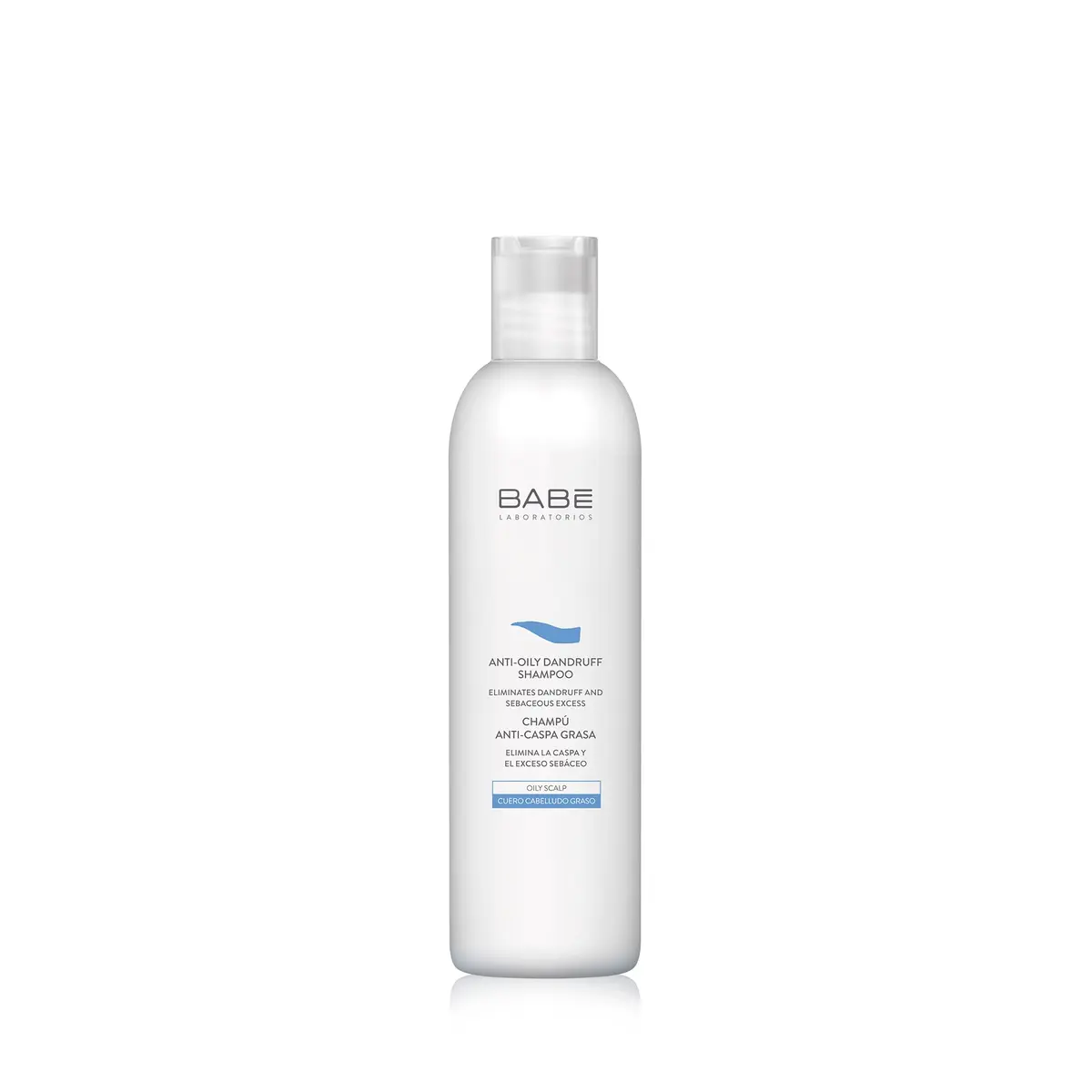 LABORATORIOS BABE Babe Anti-oily Dandruff Shampoo 250ml | Controls Flakes & Oil, Supports Scalp Balance - main product image
