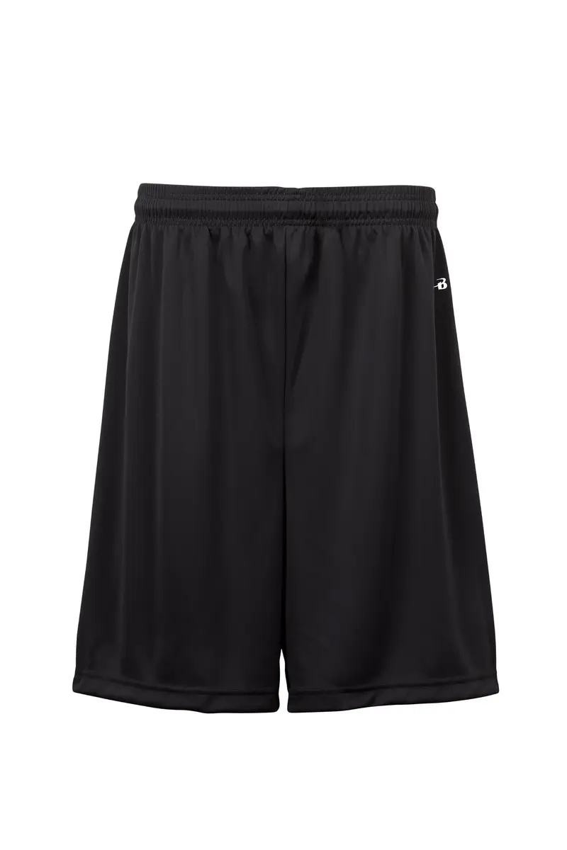 Badger Sportswear B-Dry Performance Short, Black, Medium | Moisture-Wicking Athletic Shorts - main product image