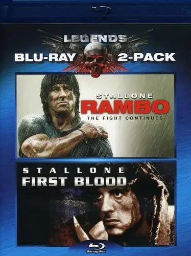 Lionsgate Rambo: First Blood / Fight Continues Two-Pack | Action & Adventure Blu-ray in India - view 2