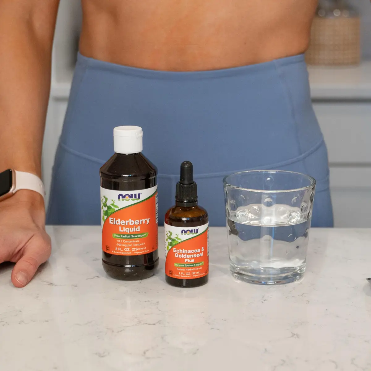 NOW Elderberry Liquid 500 mg 10:1 Concentrate 237ml (8 fl. oz) | Immune Support with Antioxidants - view 6