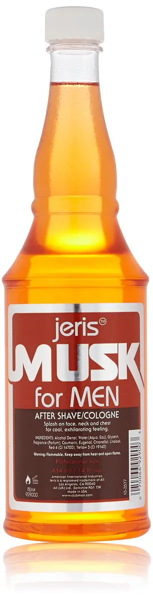 Clubman Jeris Hair Tonic with Oil for Men - Classic Grooming Tonic, 415ml (14 fl oz) | Restores Shine, Controls Hair — Jeris Musk - main product image