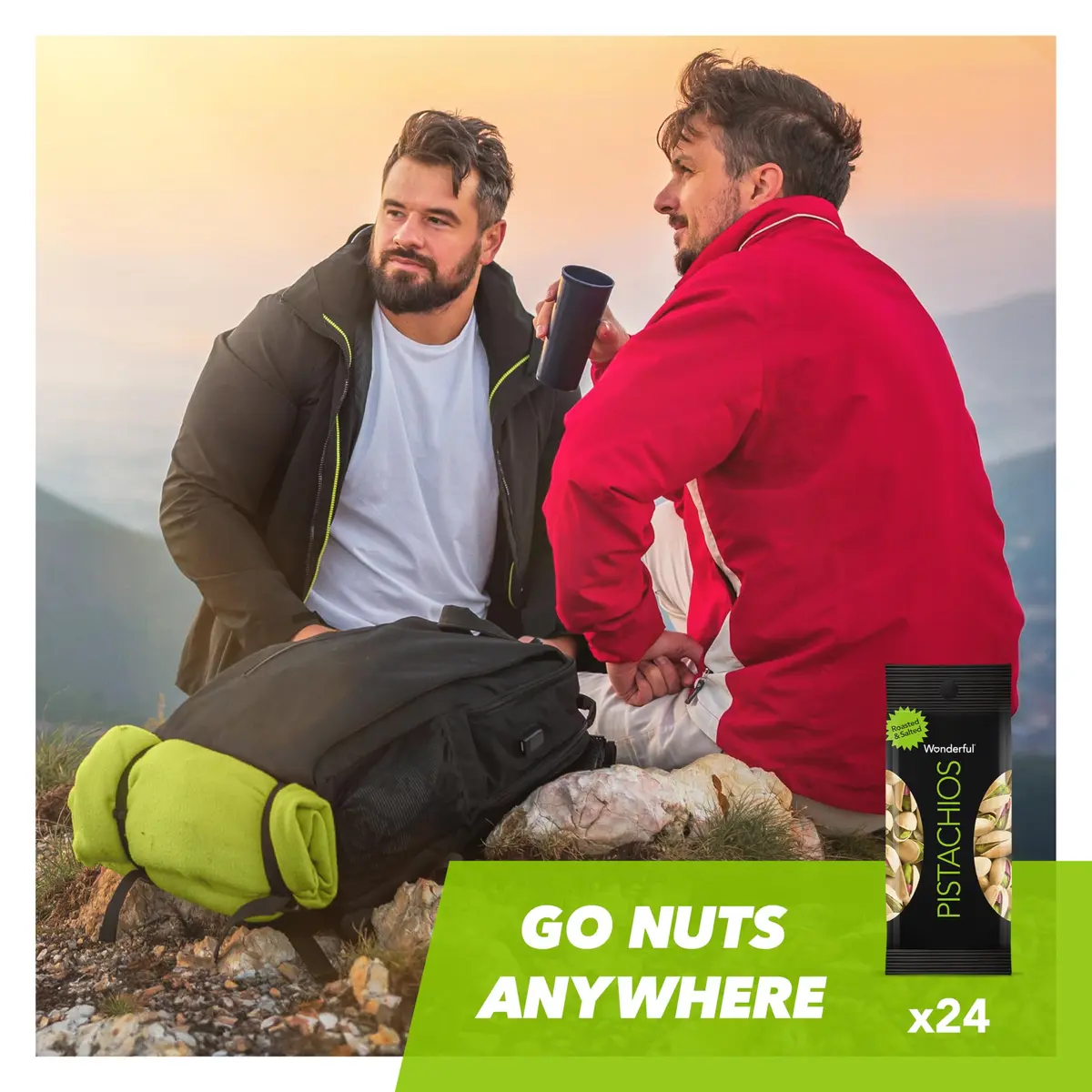 Wonderful Pistachios In Shell Roasted & Salted 1.5oz (Pack of 24) | California Grown, Healthy Snack - view 4
