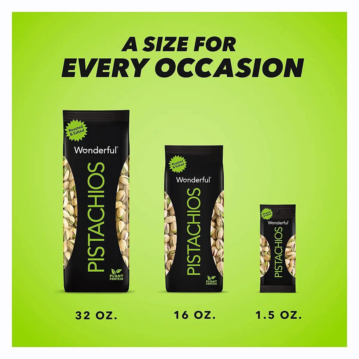 Wonderful Pistachios In Shell Roasted & Salted 1.5oz (Pack of 24) | California Grown, Healthy Snack - view 7