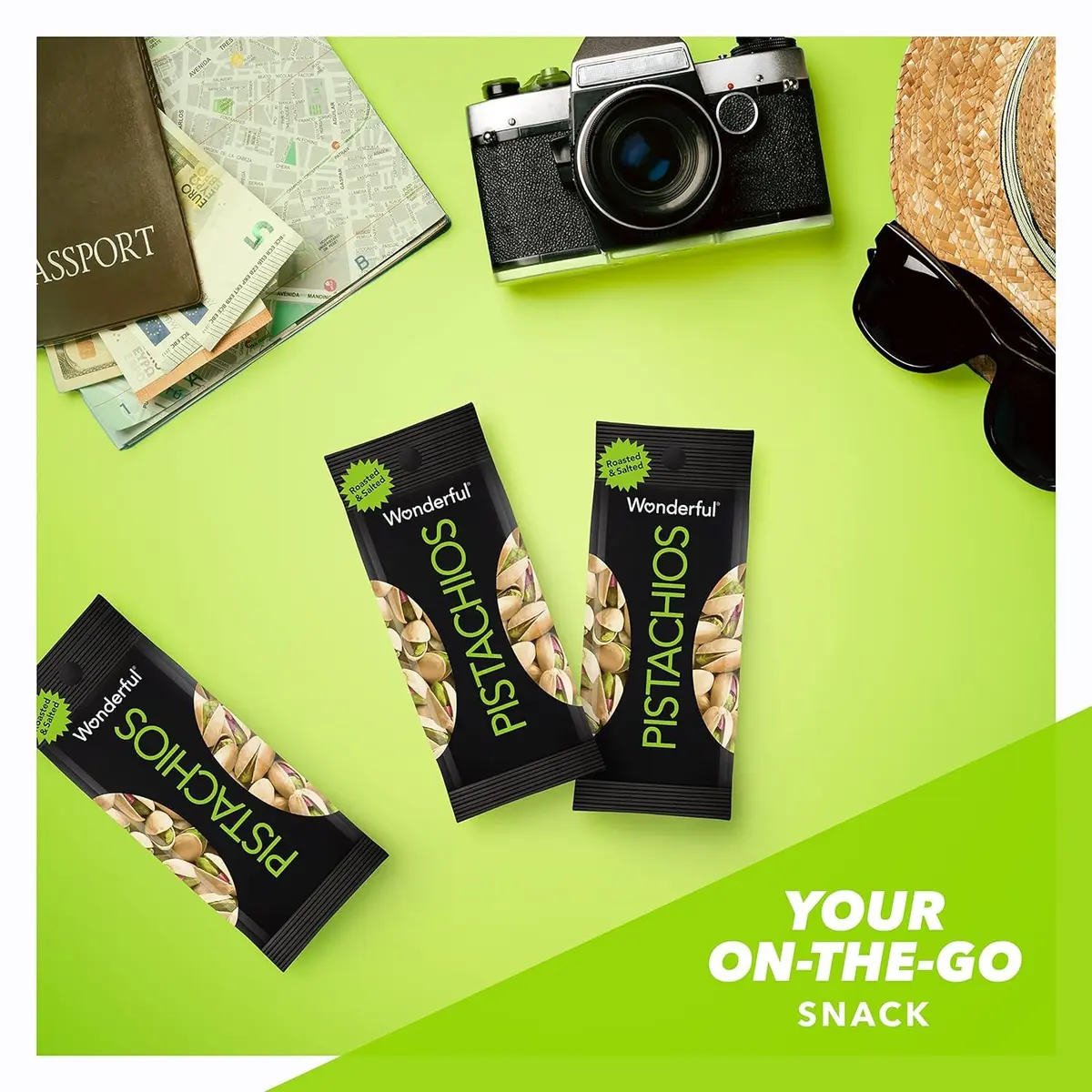 Wonderful Pistachios In Shell Roasted & Salted 1.5oz (Pack of 24) | California Grown, Healthy Snack - view 3