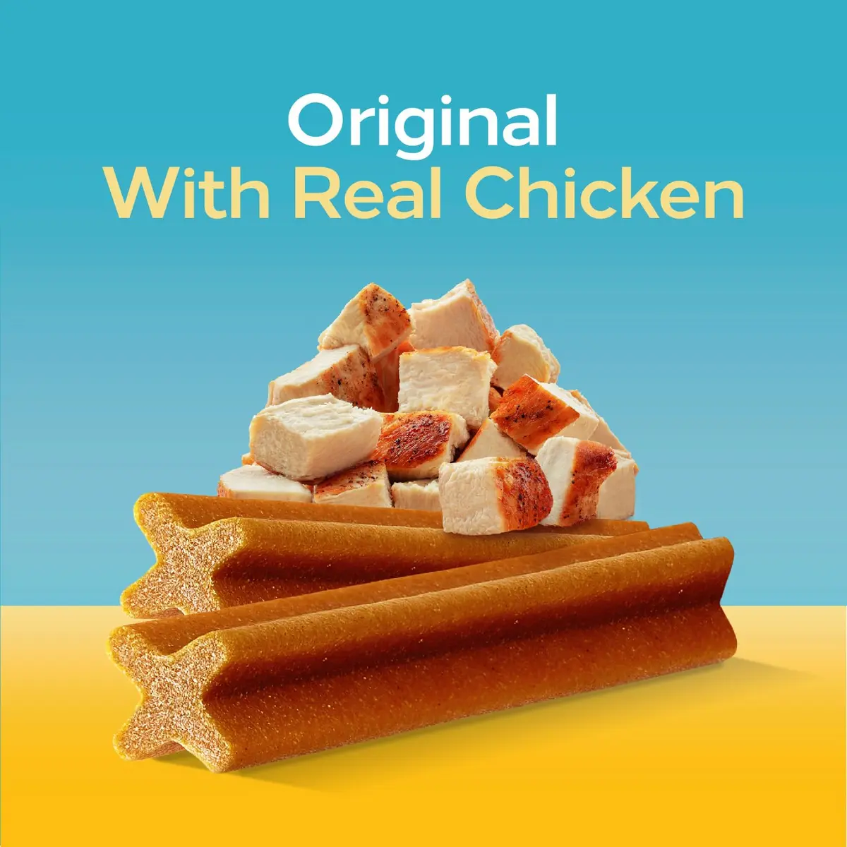 Pedigree Dentastix Large Breed Dental Dog Treats, Original, 32 Count | Chewy X-Shape Design for Plaque Removal - view 4