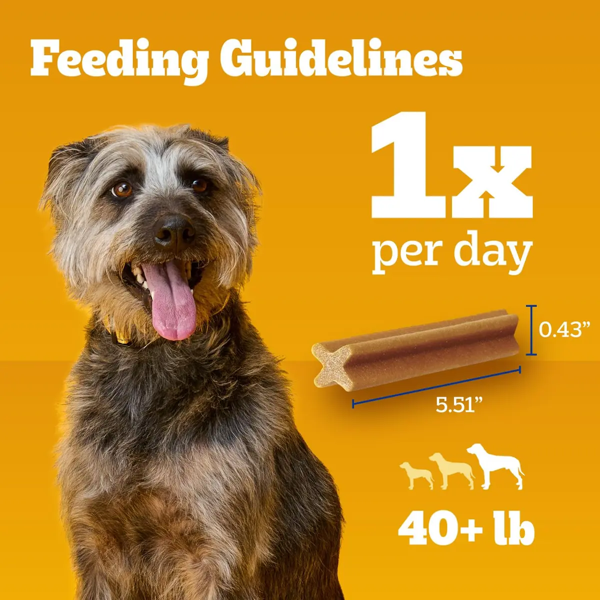 Pedigree Dentastix Large Breed Dental Dog Treats, Original, 32 Count | Chewy X-Shape Design for Plaque Removal - view 8