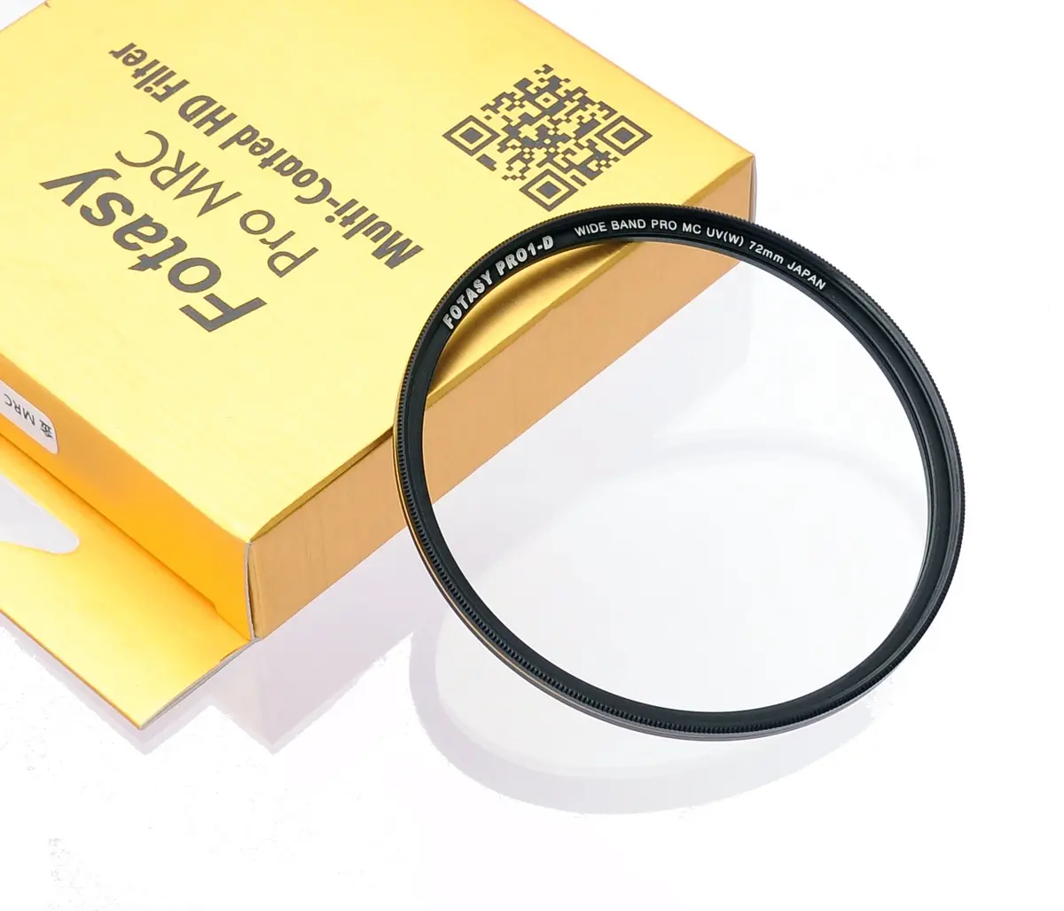 Fotasy 72mm Ultra Slim UV Protection Lens Filter | Nano MRC Multi-Coated Glass for Camera Lenses - main product image