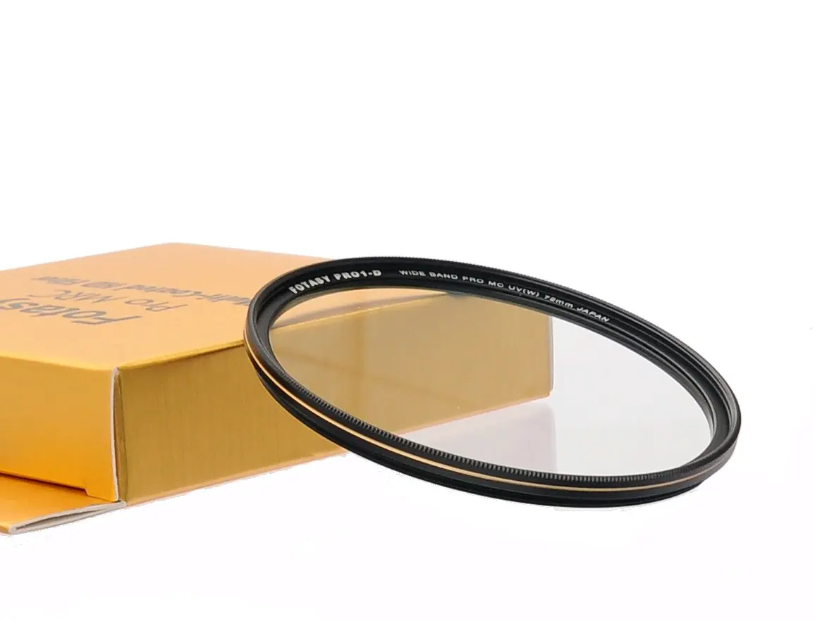 Fotasy 72mm Ultra Slim UV Protection Lens Filter | Nano MRC Multi-Coated Glass for Camera Lenses - view 2