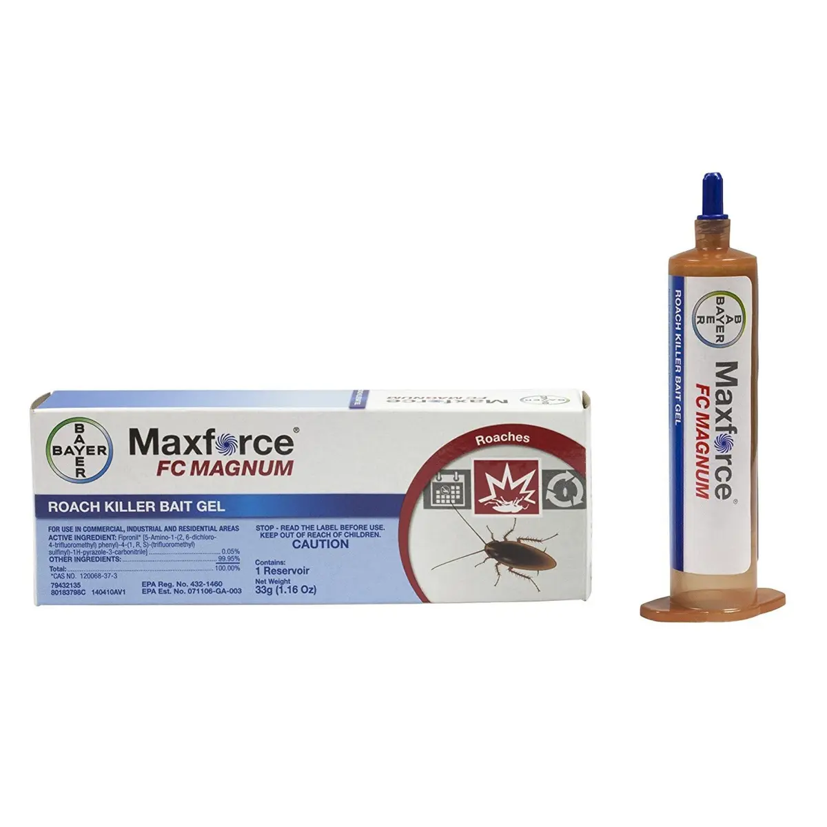 Maxforce FC Magnum Roach Gel Bait 33g | Fast-Acting Roach Killer with ContactX™ Technology - main product image