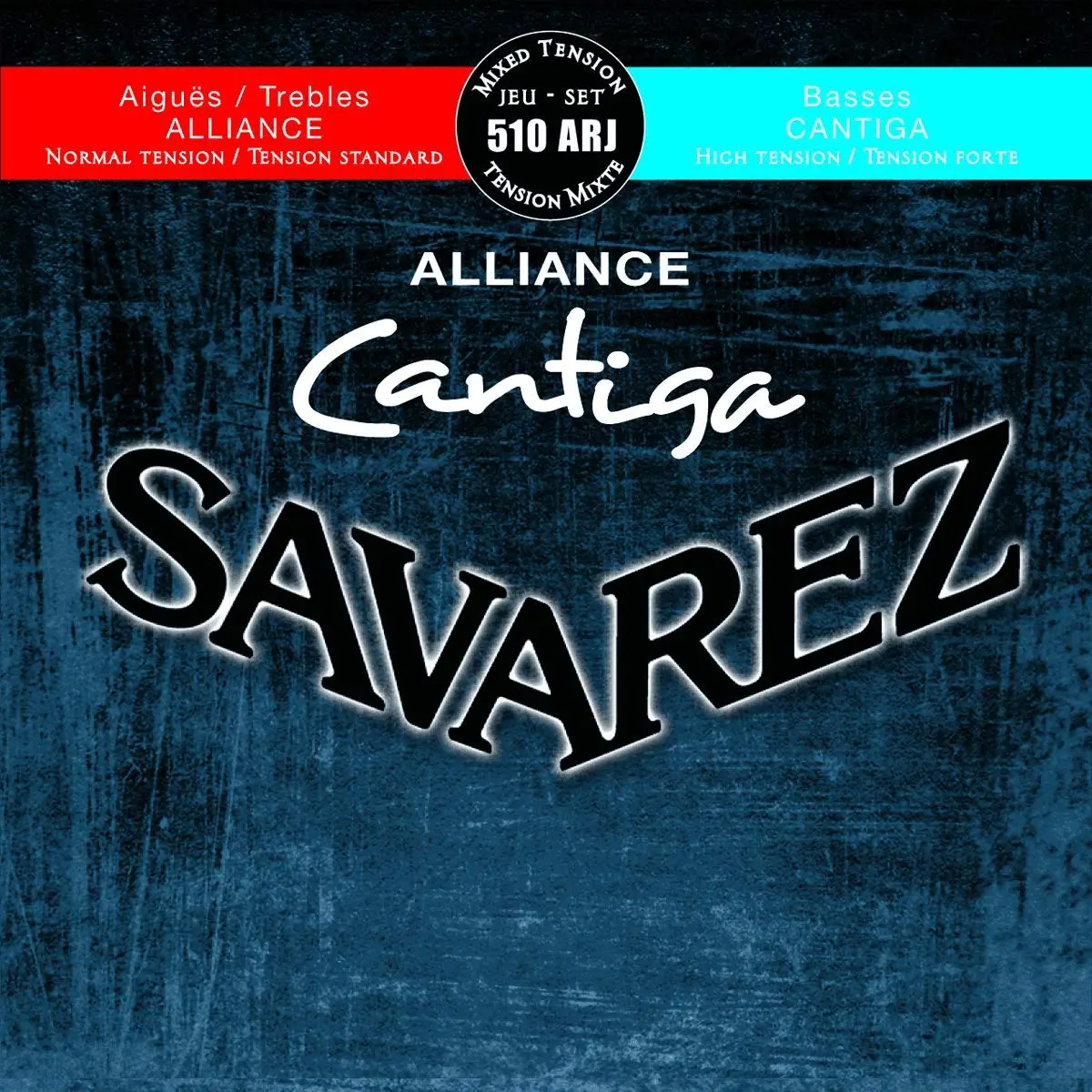 Savarez Classical Guitar Strings Cantiga Alliance 510ARJ Mixed Tension | Clear Sound & Nuance Control - main product image