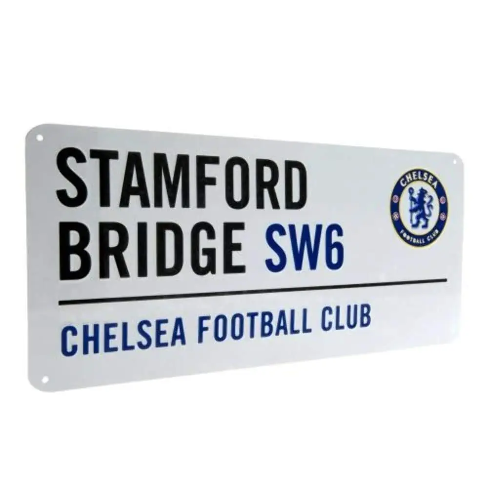 Chelsea FC Authentic Stamford Bridge Metal Street Sign 40 cm (15.5") | Officially Licensed Fan Decor - main product image