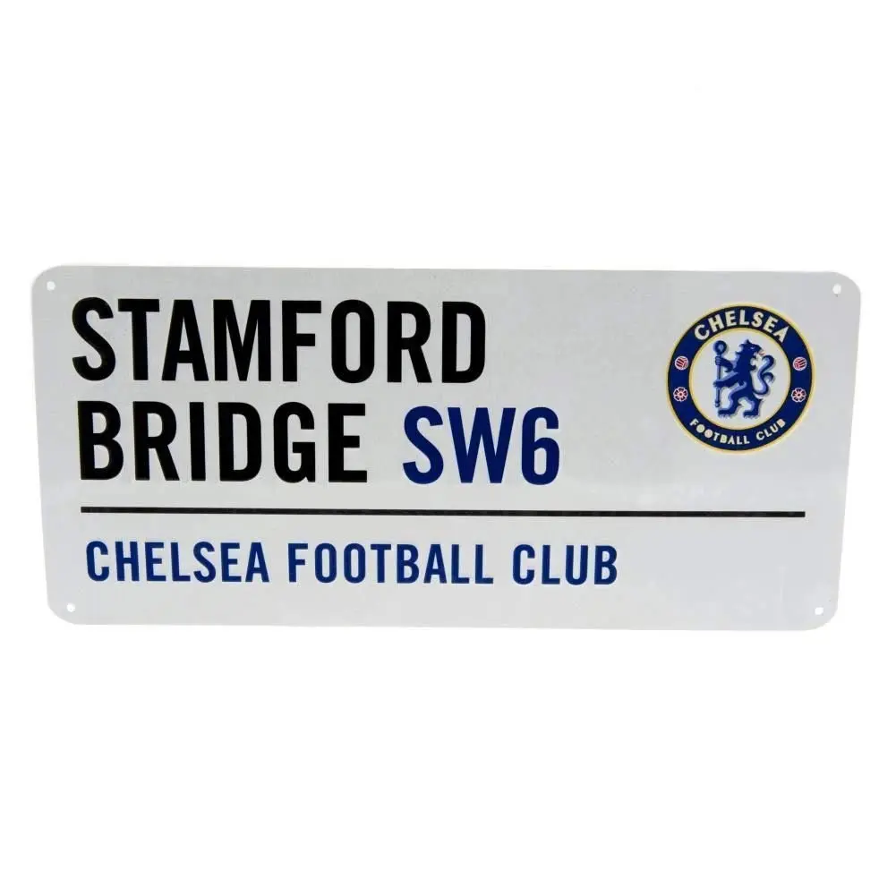 Chelsea FC Authentic Stamford Bridge Metal Street Sign 40 cm (15.5") | Officially Licensed Fan Decor - view 3
