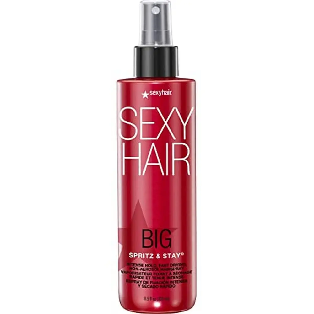 SexyHair Big Spritz & Stay Intense Hold Non-Aerosol Hairspray 250ml (8.5 Oz) | Humidity Resistant Up to 72 Hours - main product image