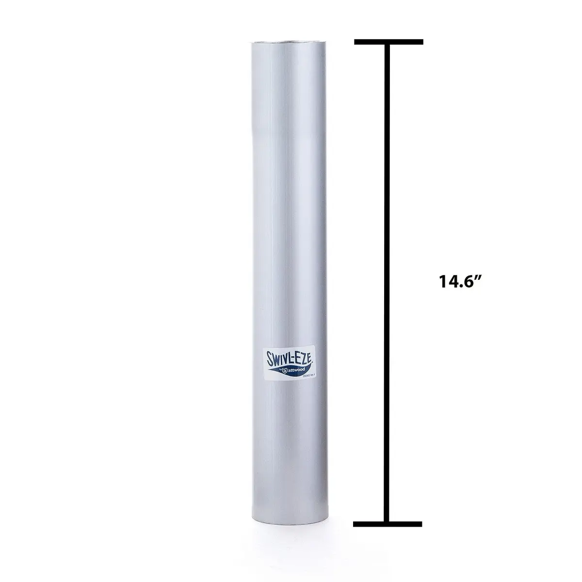 attwood Fixed Height 14.6" Seat Extension Post for 15" 238 Series Seat Pedestal Assembly | Aluminum Boat Seat Extender - view 5