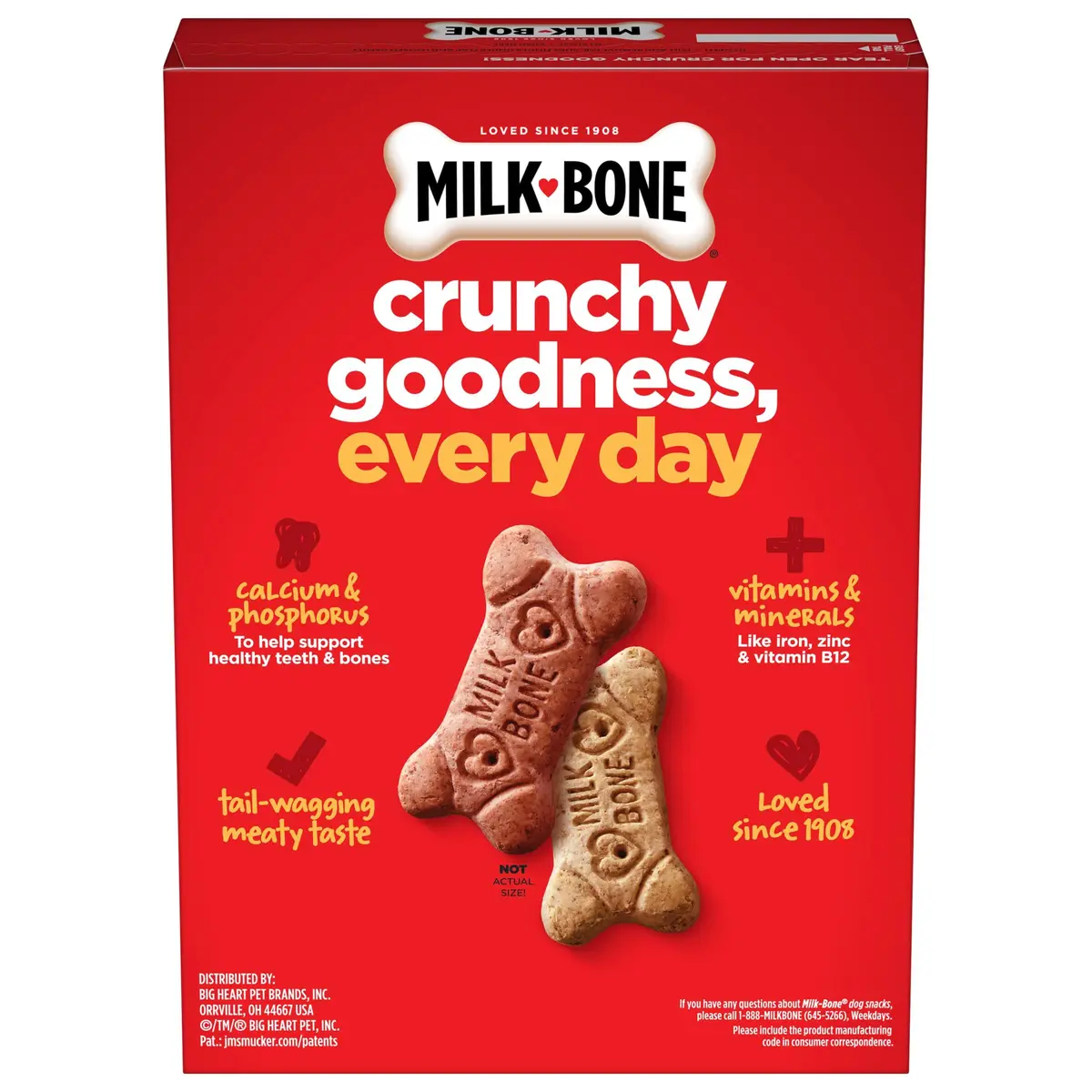 Milk-Bone Flavor Snacks Small Dog Treats 24 Oz. | Vitamin-Fortified, Wholesome & Crunchy - view 8