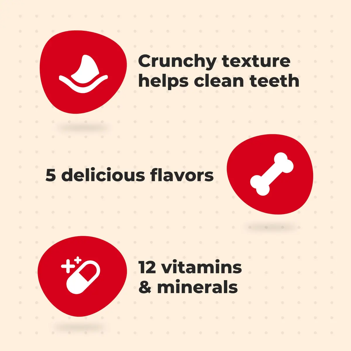 Milk-Bone Flavor Snacks Small Dog Treats 24 Oz. | Vitamin-Fortified, Wholesome & Crunchy - view 3