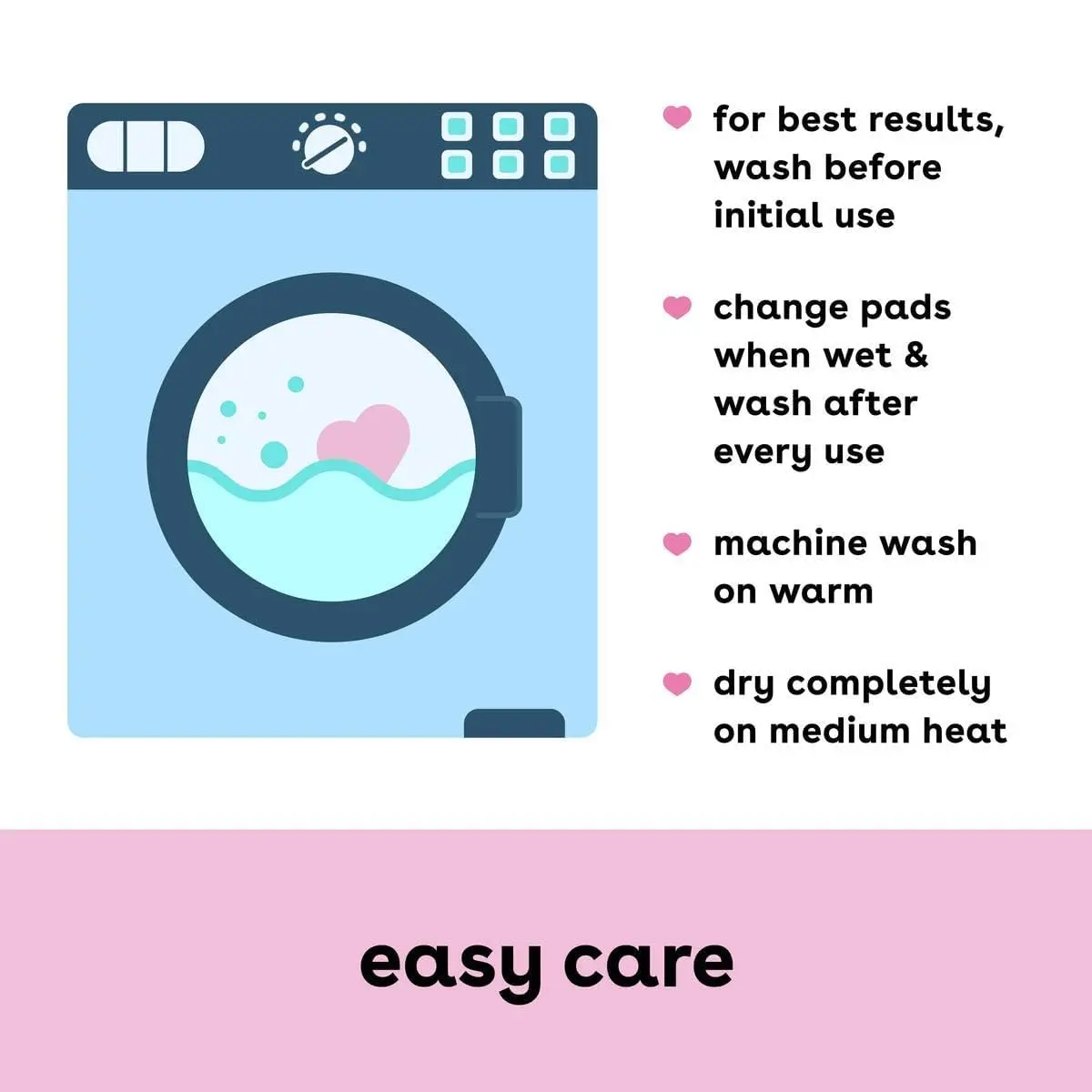 Bamboobies Nursing Pads for Breastfeeding, 8 Pads (Ultra Thin & Overnight) | USA Import with Duties Included - view 6