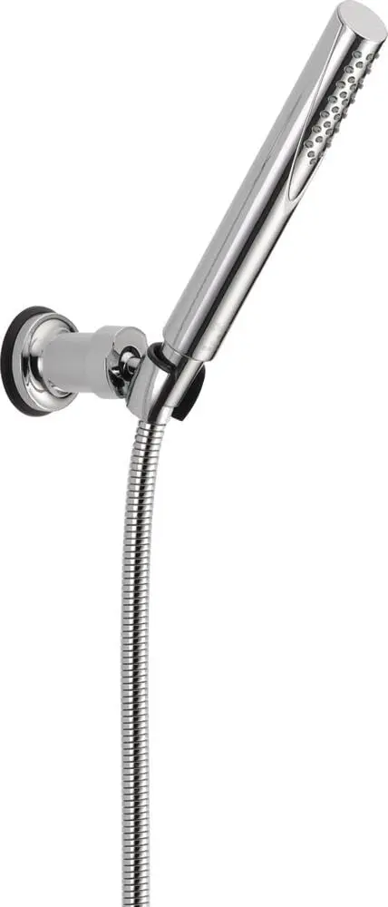 Delta Faucet Trinsic Handheld Shower Chrome 0.5 in | Full Power, Easy to Clean, 2 GPM, Wall Mount, Hose Included - main product image