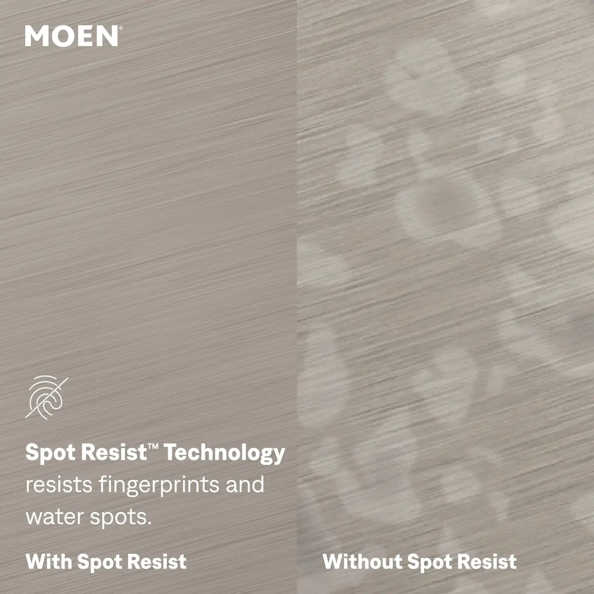 Moen Renzo Spot Resist Stainless One-Handle Pullout Kitchen Faucet | Power Clean Technology, 9.63in Reach, Brushed Finish - view 5