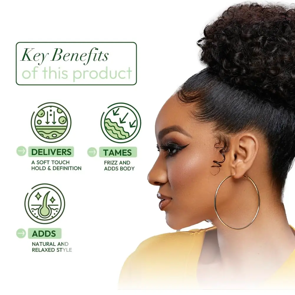 ORS Olive Oil Hold & Shine Wrap Set Mousse 7 Ounce | Nourishing Coconut & Olive Oil for Restorative Shine - view 3