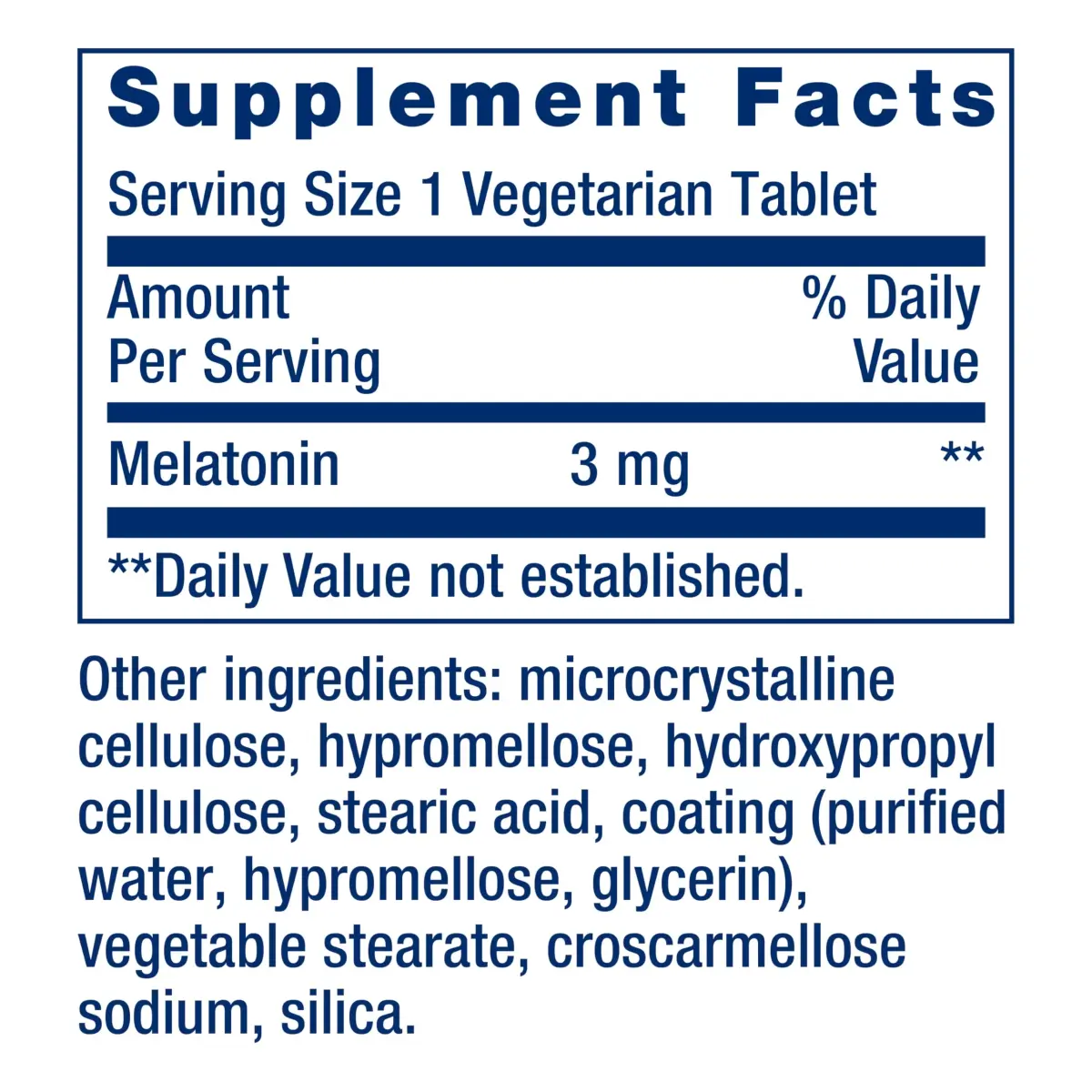 Life Extension Melatonin 6 Hour Timed Release Tablets 3 mg (60 Count) | Supports Sleep & Circadian Rhythms - view 2