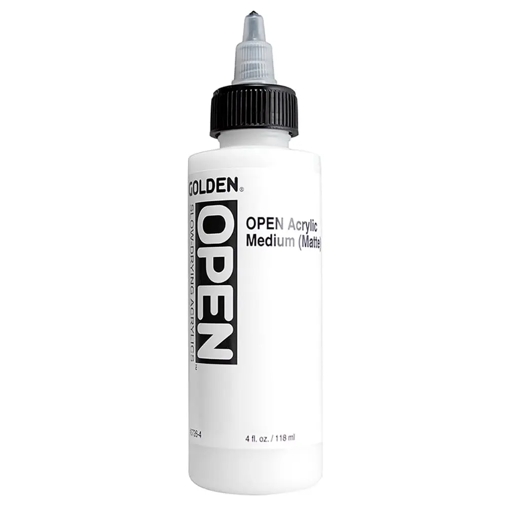 Golden Acrylic Medium (Matte) 4 fl. oz. | Slow-drying, fluid acrylic for artists - main product image