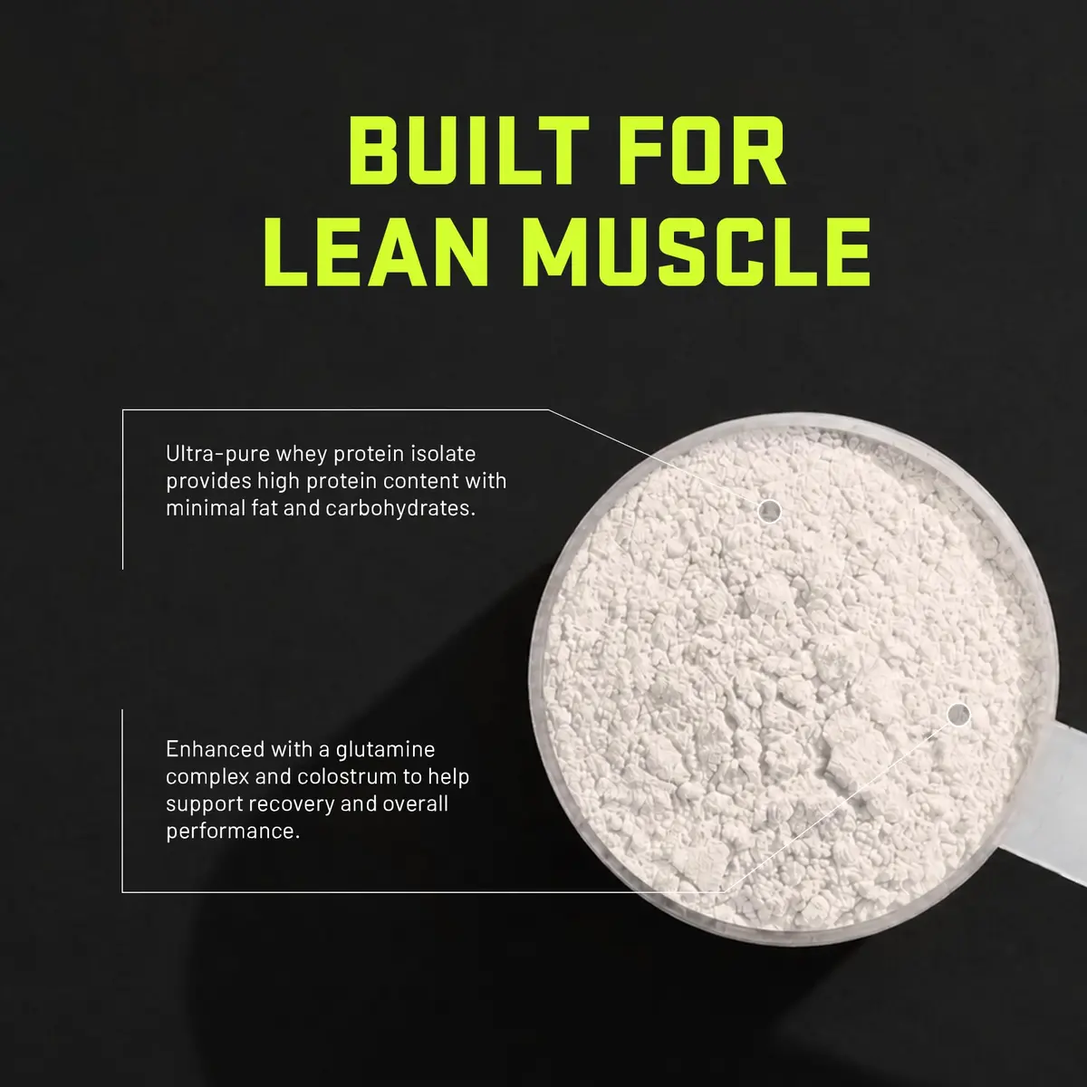 Ultimate Nutrition ISO Sensation 93 Whey Isolate, Natural, 2.27kg (5lb) | Supports Lean Muscle & Recovery - view 6
