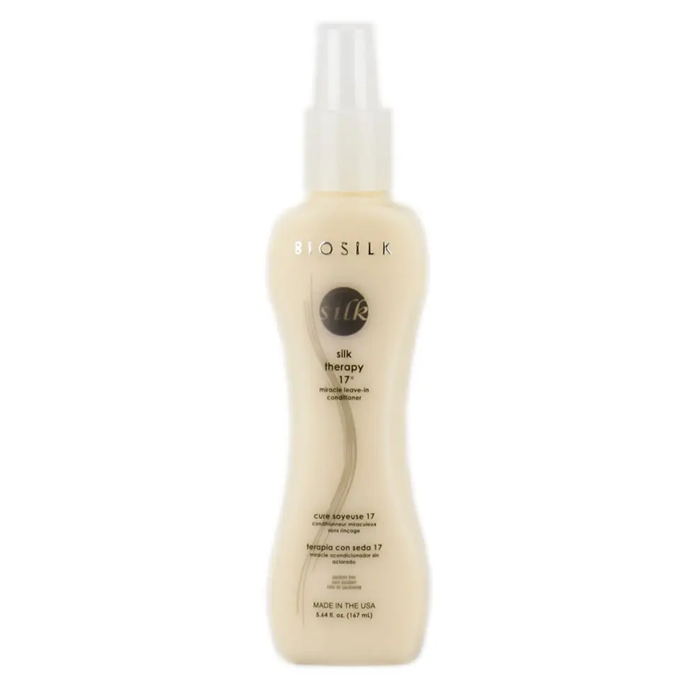 Farouk Biosilk Silk Therapy 17 Miracle Leave-In Conditioner, 150 ml | Hydrating, All Hair Types, Unscented - main product image
