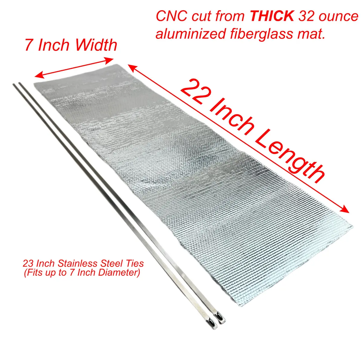 Thermal Zero Universal Starter Heat Shield Barrier Blanket | Protects Starters from Premature Failure, Fits Chevrolet, Ford, Chrysler, Small & Big Block Engines - view 6