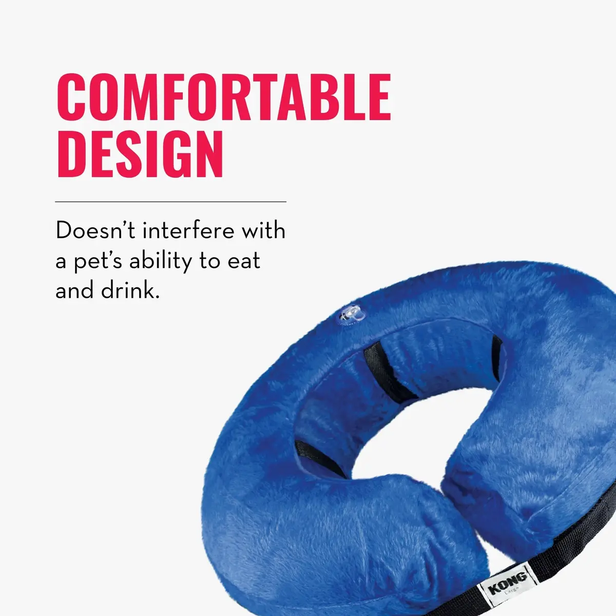KONG Cloud Collar Inflatable Collar for Large Dogs | Post Surgery Recovery, Comfortable & Durable - view 5