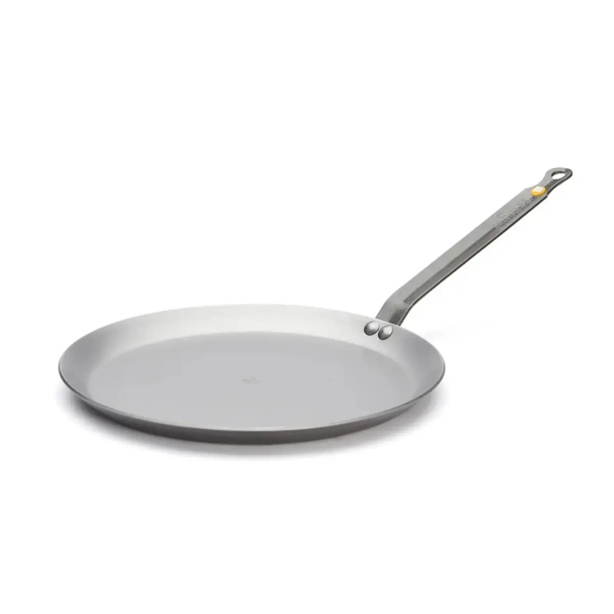 de Buyer MINERAL B Carbon Steel Crepe & Tortilla Pan - 24 cm (9.5 inch) Diameter | Induction Compatible, Oven Safe - main product image