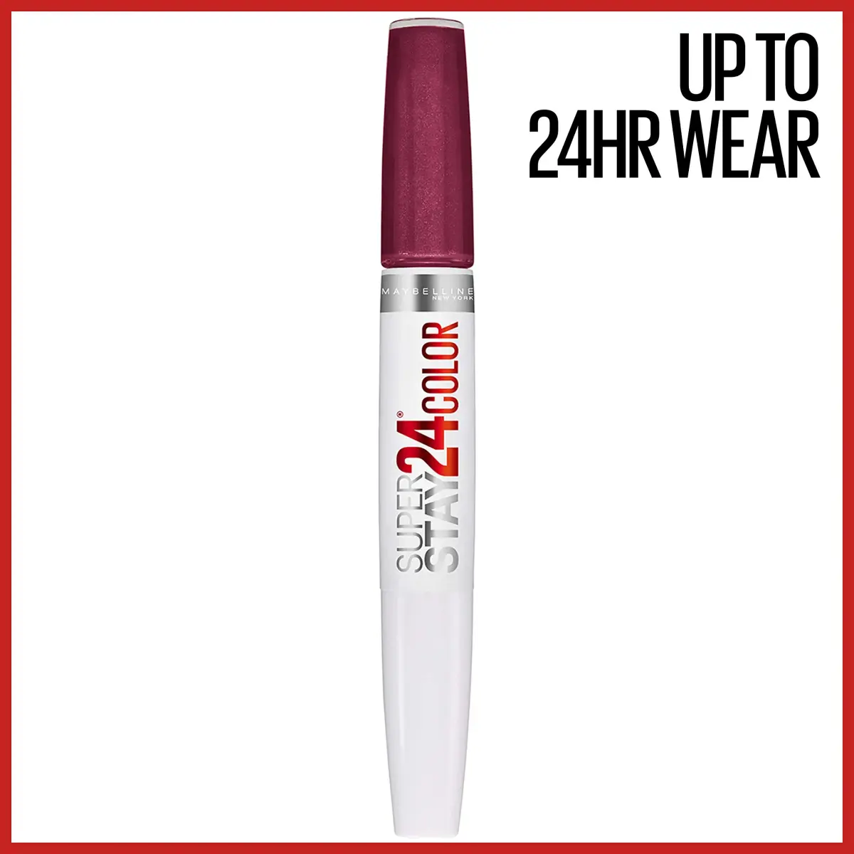 Maybelline Super Stay 24 Liquid Lipstick 120 Always Heather | 0.08 Fl Oz Long-Lasting Color - view 2