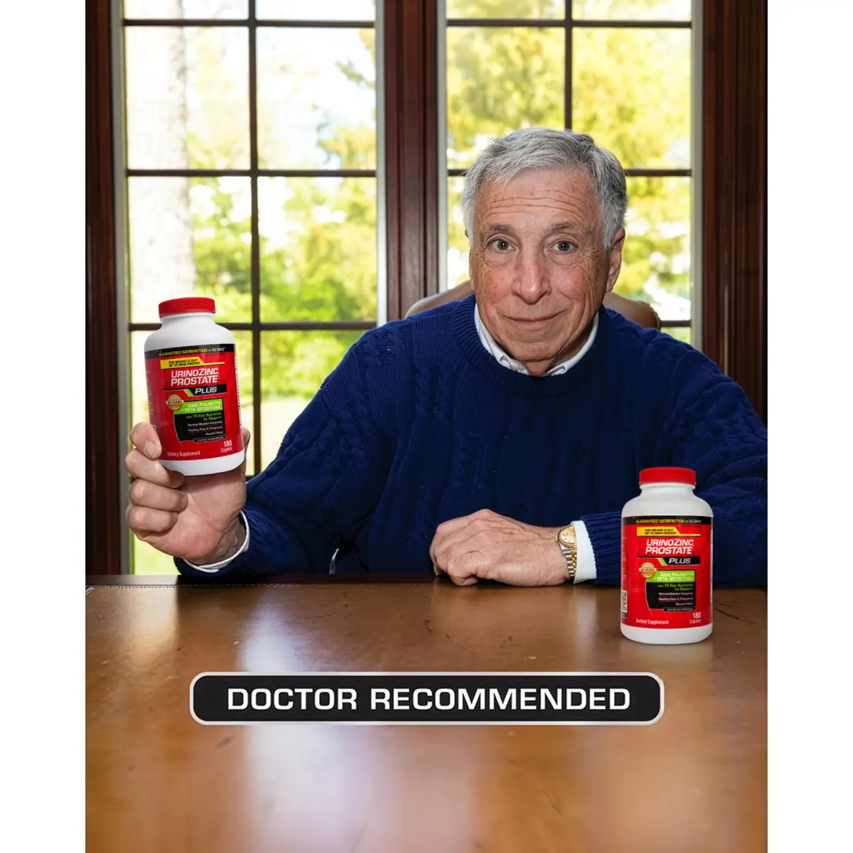 Urinozinc Prostate Support Supplement 180 Caplets | Zinc & Saw Palmetto for Men’s Urinary & Prostate Health - view 8