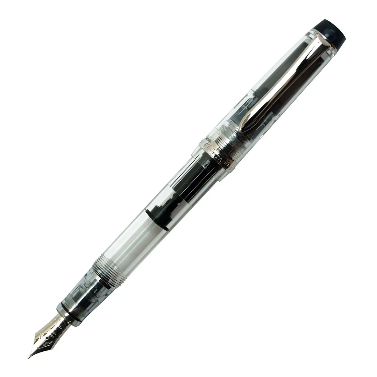 Pilot Fountain Pen Custom Heritage 92, Clear Body, FM-Nib | Fine Medium Nib, Resin Body, 1 Count - main product image