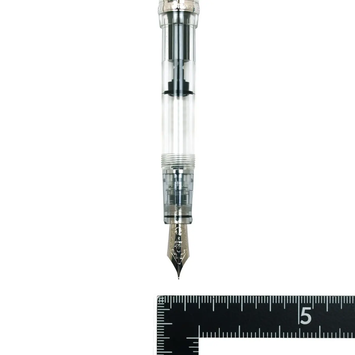 Pilot Fountain Pen Custom Heritage 92, Clear Body, FM-Nib | Fine Medium Nib, Resin Body, 1 Count - view 6