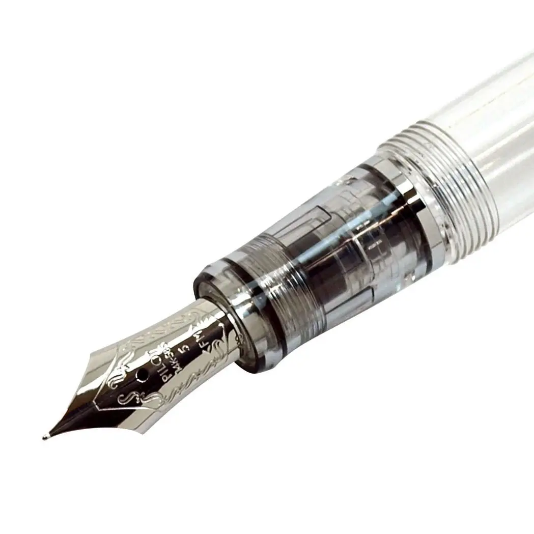 Pilot Fountain Pen Custom Heritage 92, Clear Body, FM-Nib | Fine Medium Nib, Resin Body, 1 Count - view 3