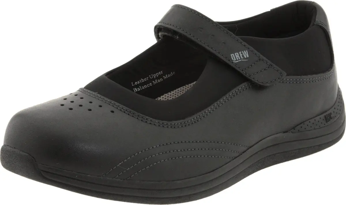 Drew Women's Rose Cushioned Mary Jane Shoes 10 WW US | Deep Toe Box & Removable Insoles - main product image