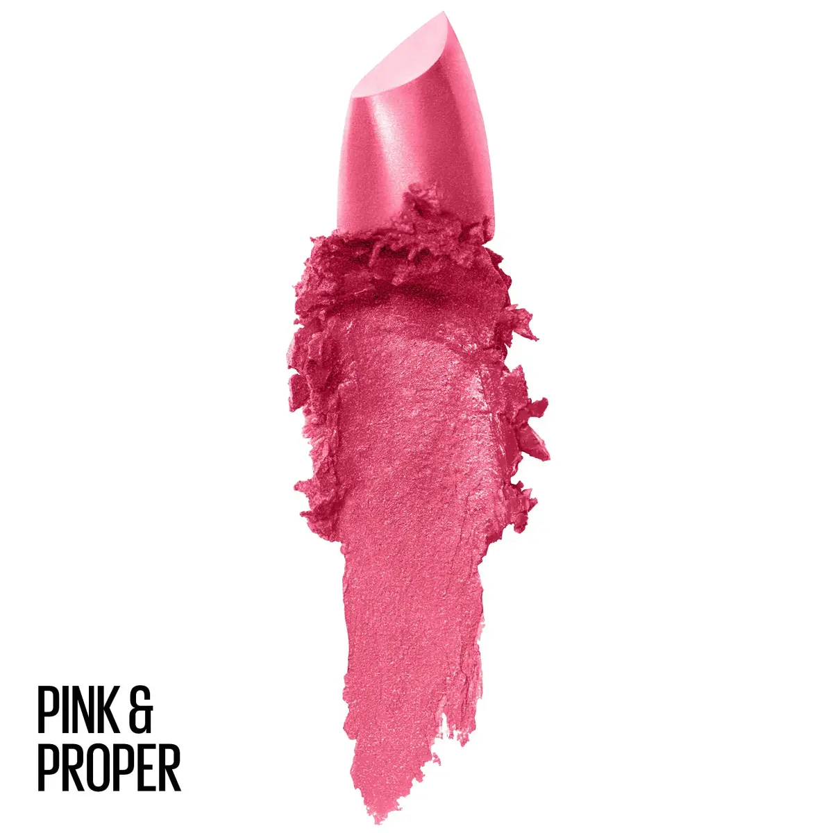 Maybelline Color Sensational Lipstick in Pink & Proper - Creamy Hydrating Coral Pink - view 2