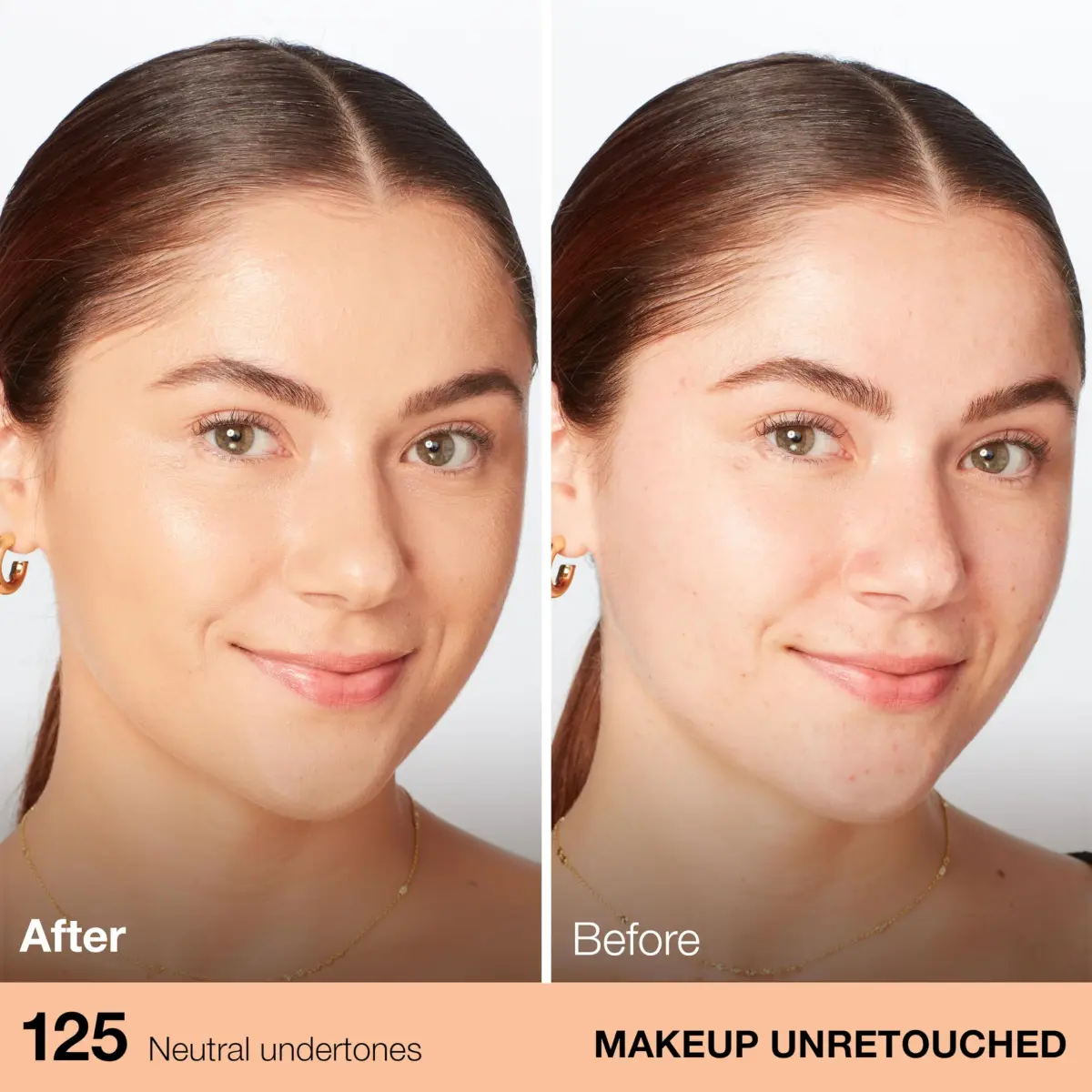 Maybelline Fit Me Dewy + Smooth Foundation, 125 Nude Beige, 29.57ml | Hydrating Luminous Finish - view 3